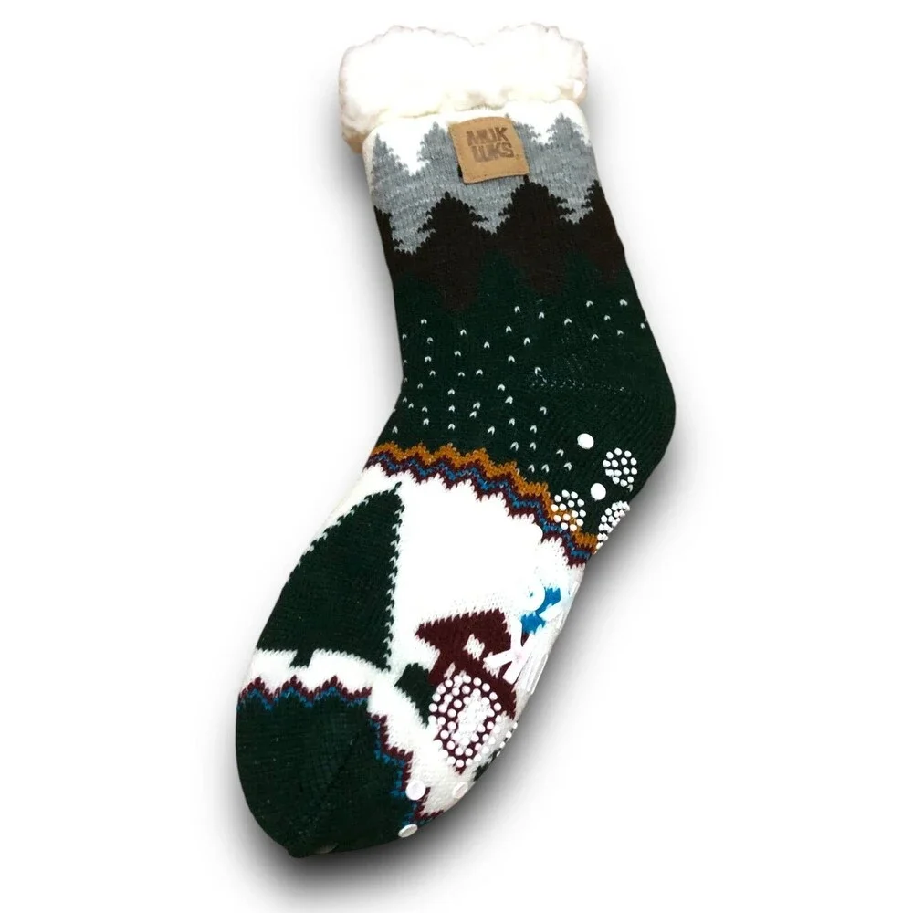Muk Luks Women's Cabin Sox (Heat Retaining) - S/M (5-7)